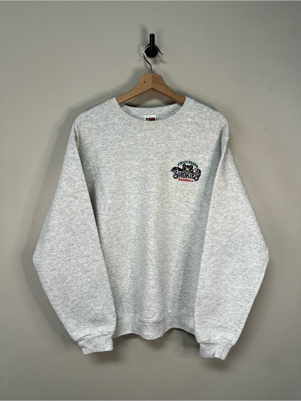Vtg 90s Tennessee Smokies Baseball Crewneck